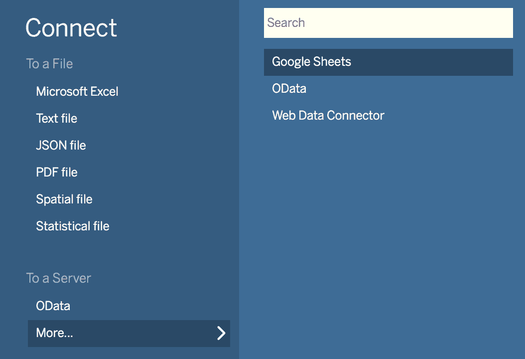 tableau-connect-sheets