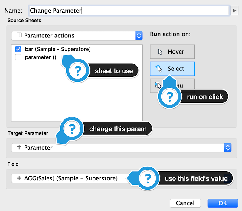 parameter-action-window